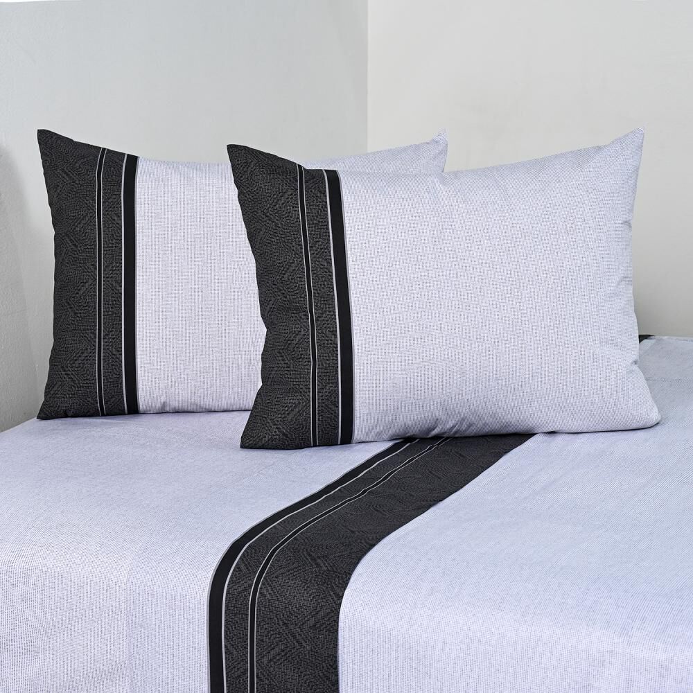 Juego De S&aacute;banas American Family Zircon / 2 Plazas / 144 Hilos image number 0.0