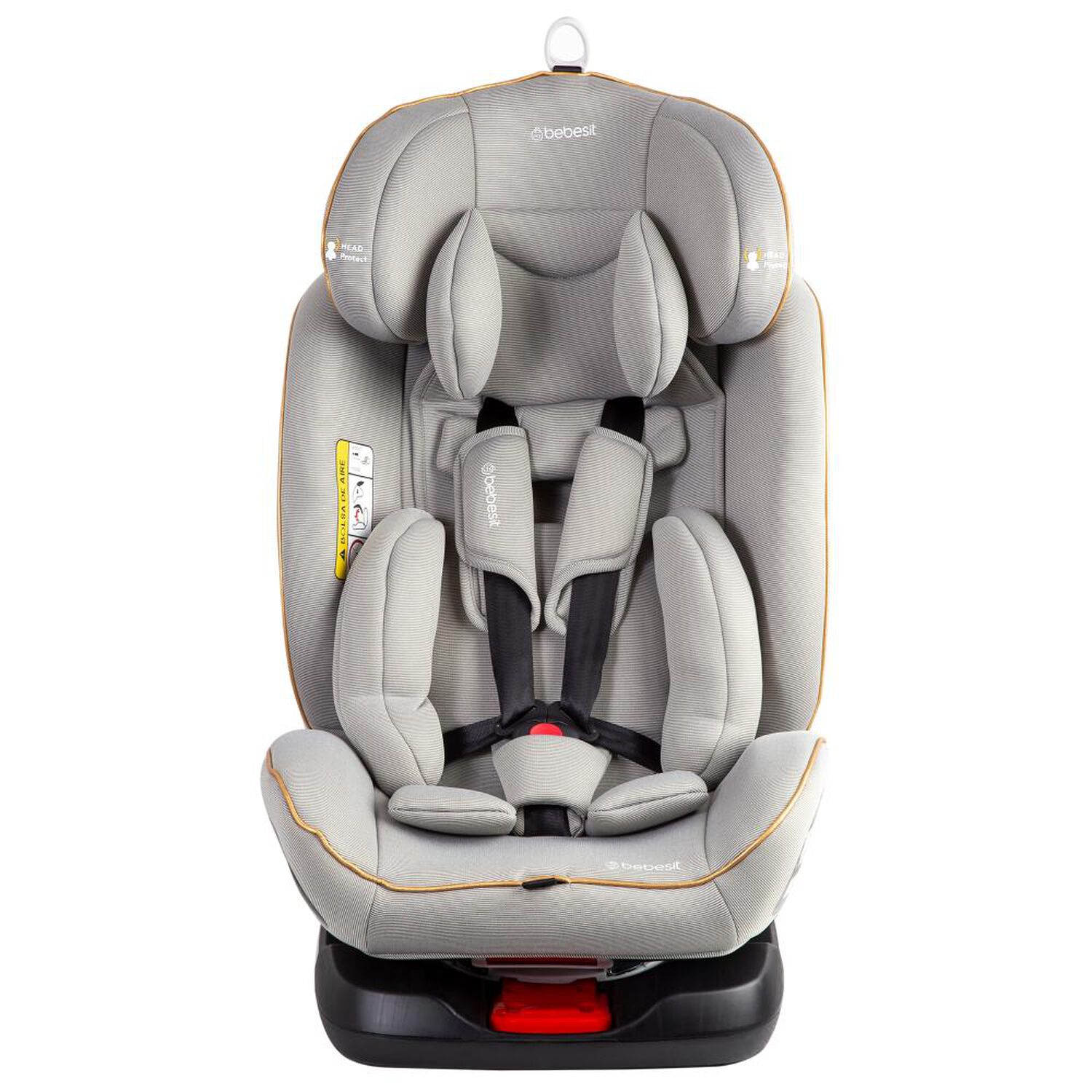 Silla de Auto Supra 360 Light Grey Bebesit image number 5.0
