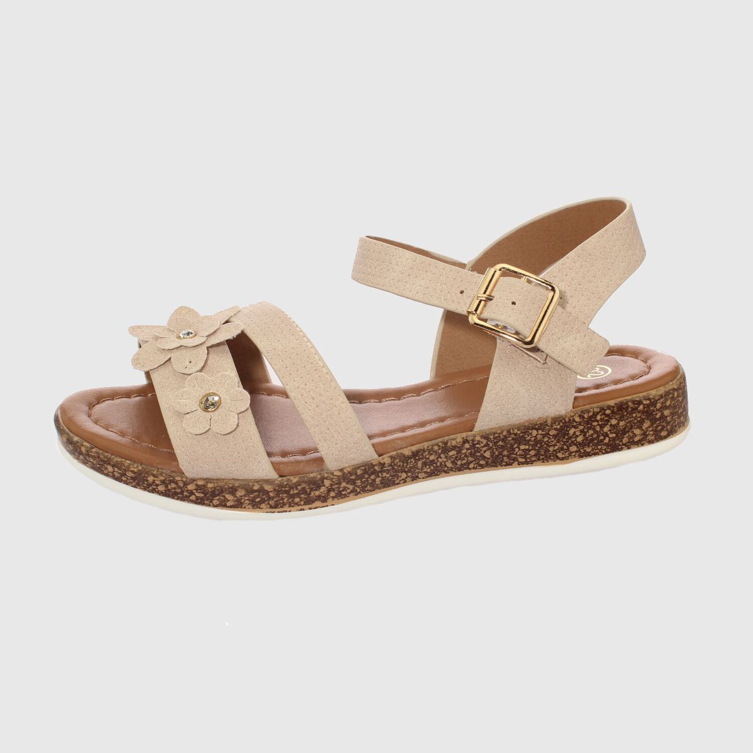 Sandalia Beige V&iacute;a Franca Art. 32111c31163beige image number 1.0
