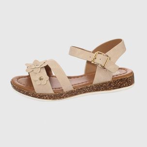 Sandalia Beige V&iacute;a Franca Art. 32111c31163beige