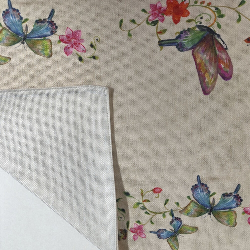 Set 6 Individuales De Lino 35x45 Repelente A Liquido-antimancha Md18 image number 3.0