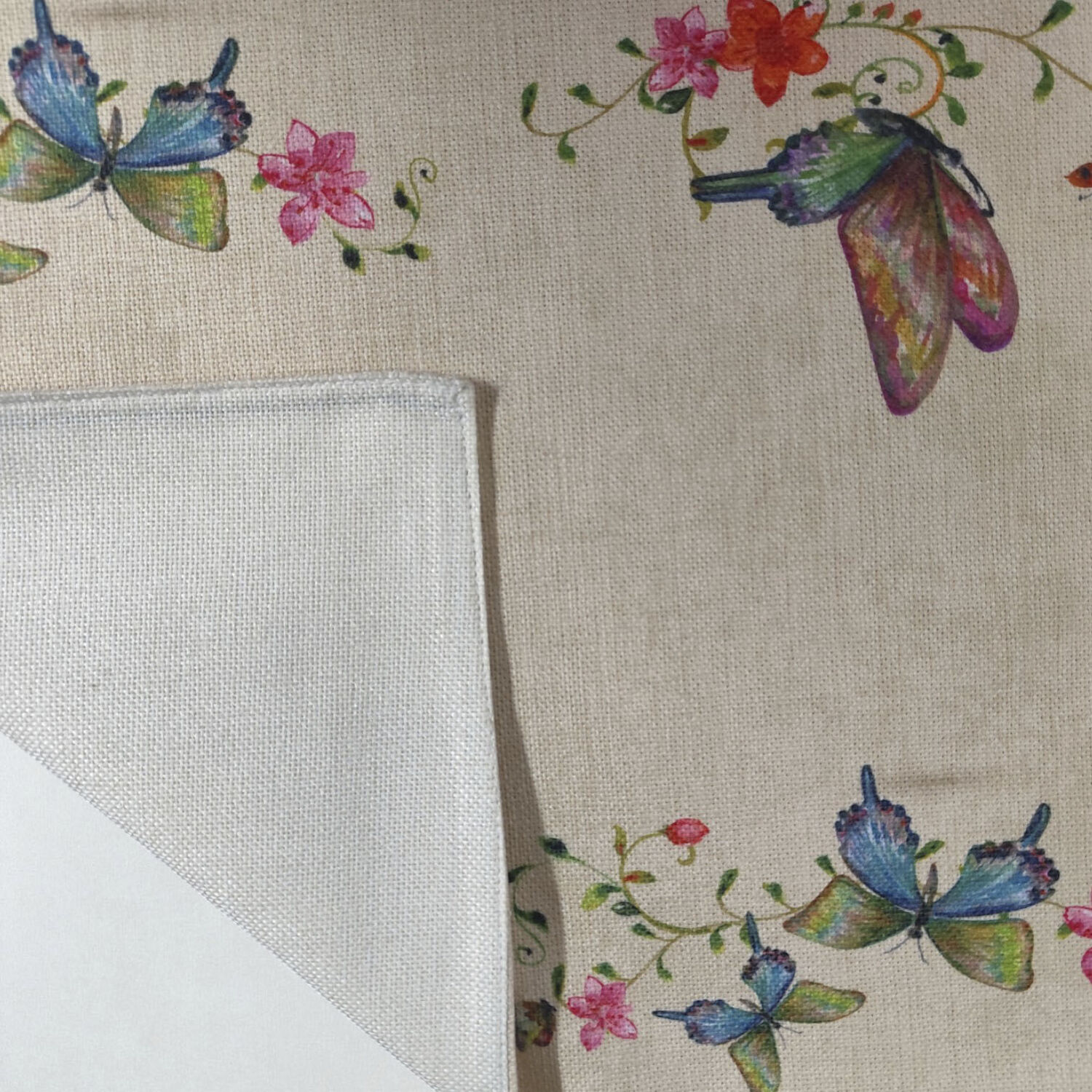 Set 6 Individuales De Lino 35x45 Repelente A Liquido-antimancha Md18 image number 3.0