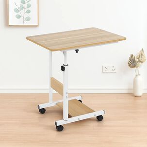 Mesa Escritorio Ajustable Para Computador Roble