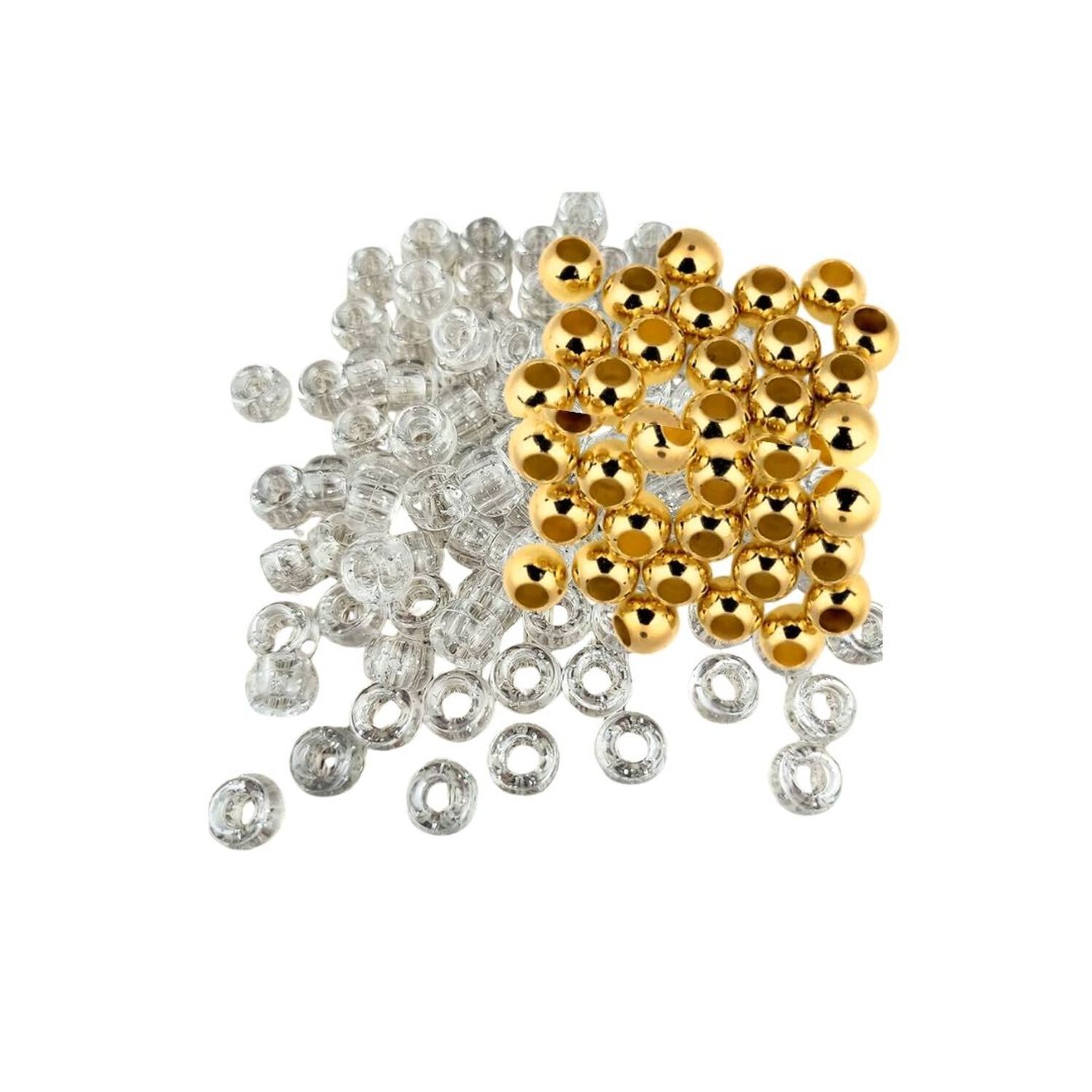 Pack De 100 Cuentas O Accesorios Para Trenzas O Bisuteria image number 2.0