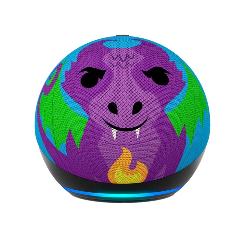 Amazon Echo Dot 5 Gen Kids (dragon) Asistente Virtual Alexa image number 0.0