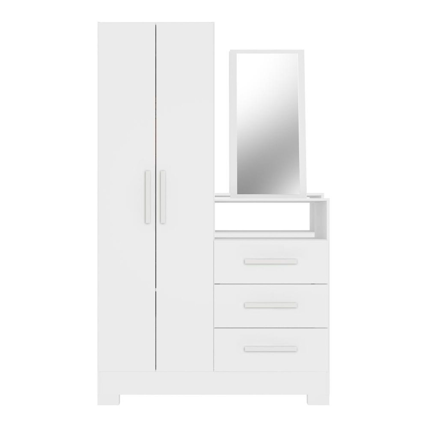 Cl&oacute;set Home Mobili Closet Vania / 2 Puertas / 3 Cajones image number 0.0