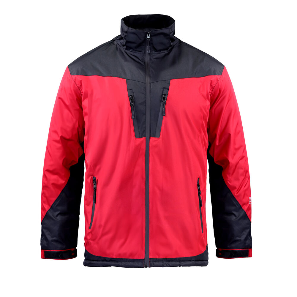 Parka Hombre Rojo/negro Z-0500 N image number 1.0