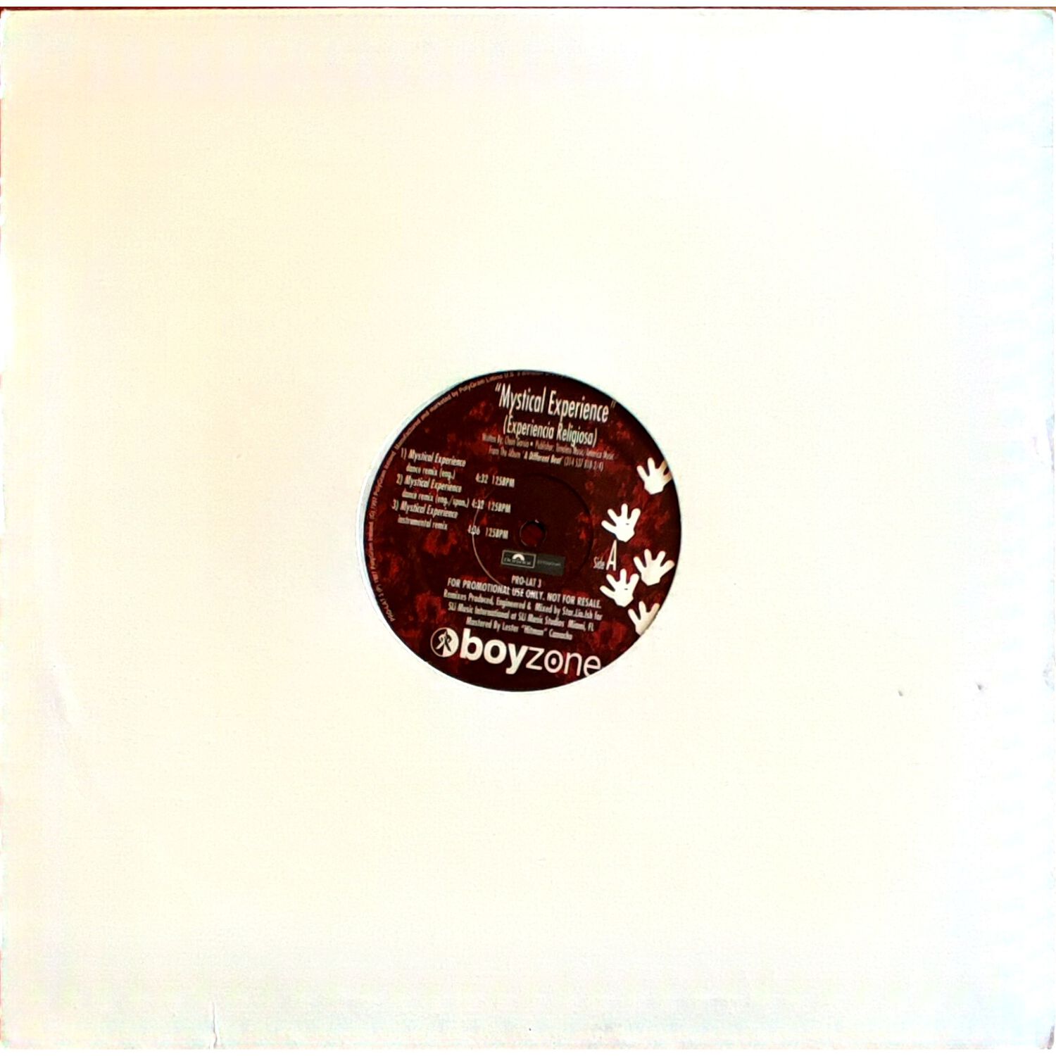 Boyzone - Mystical Experience/experiencia Religiosa| 12" Maxi Single Usado image number 1.0