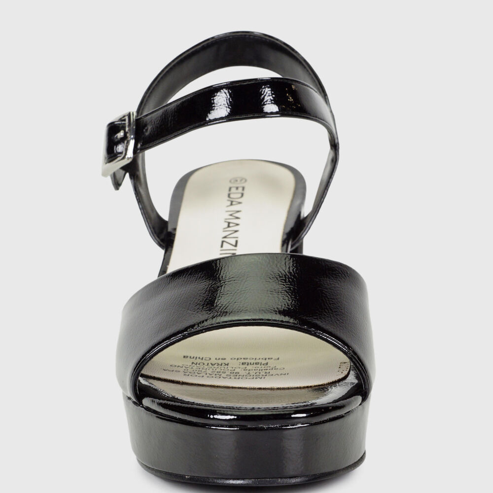 Sandalia Jimena Negro Charol image number 2.0