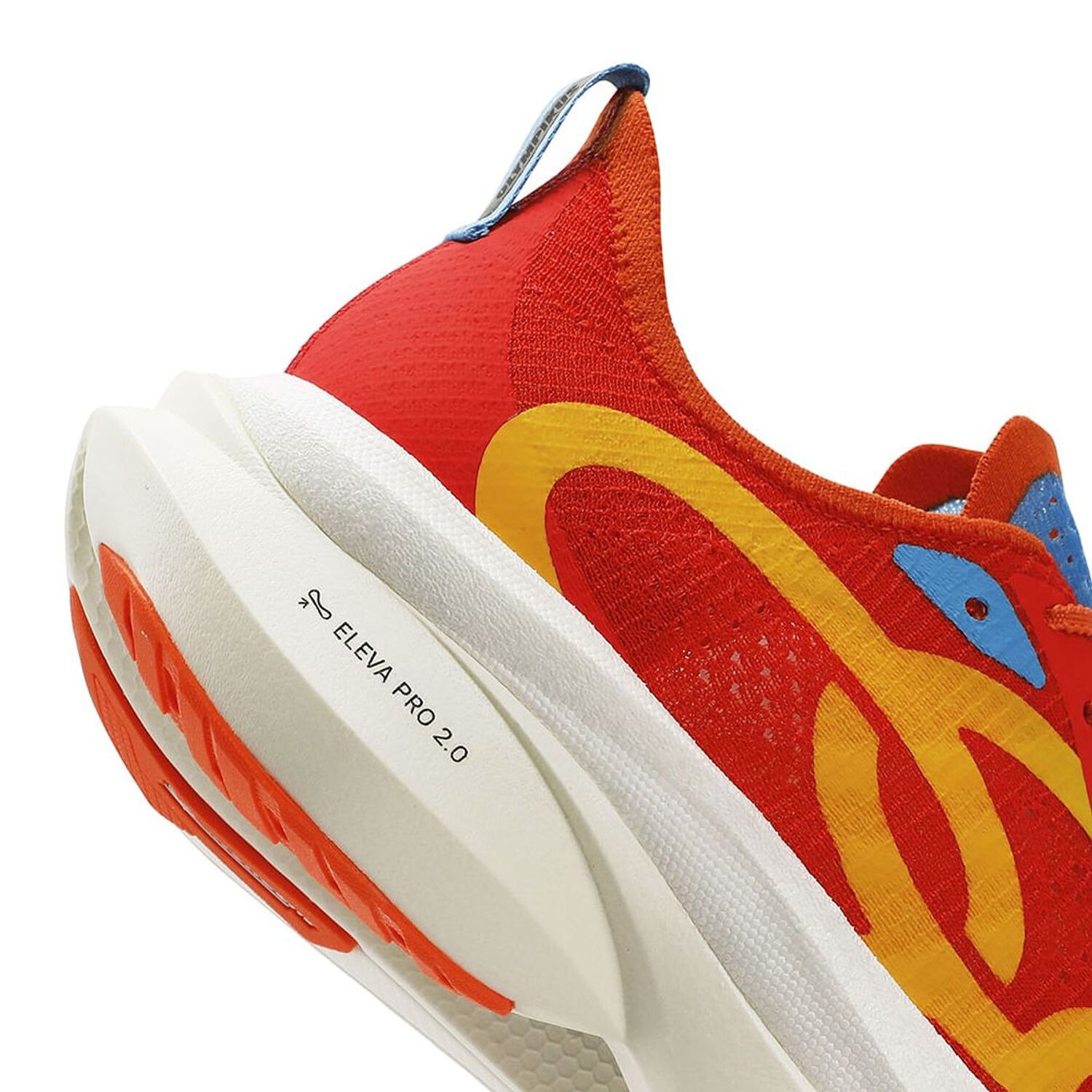 Zapatilla Running Mujer Corre Grafeno 3 Rojo/amarillo image number 7.0
