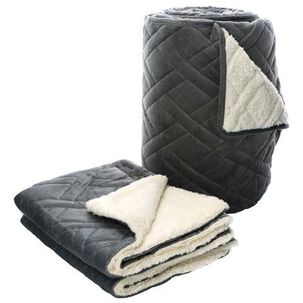 Plumon Andes Chiporro Velvet Gris 2 Plaza