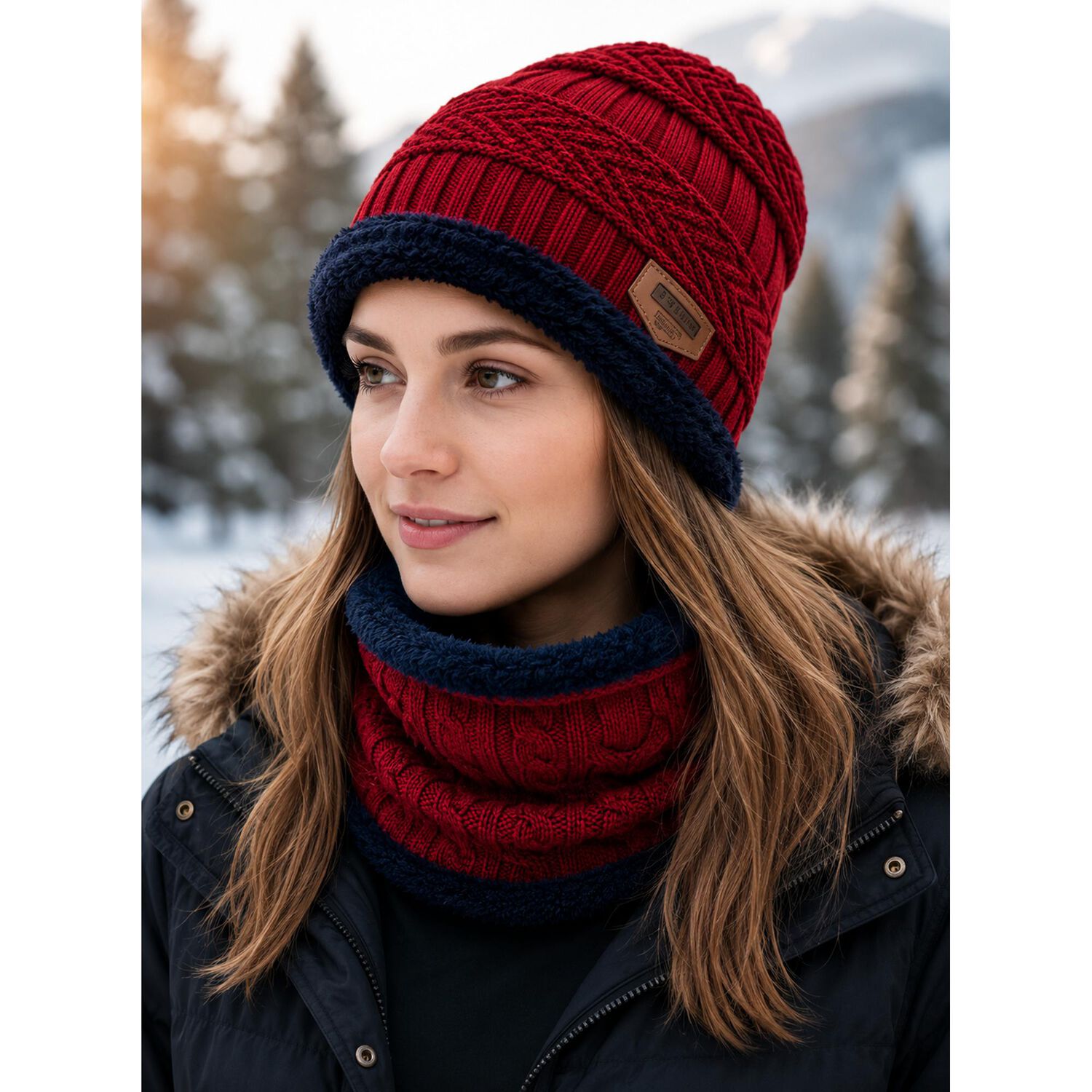 Pack Gorro Y Cuello Polar + Guatero Invierno Unisex image number 8.0