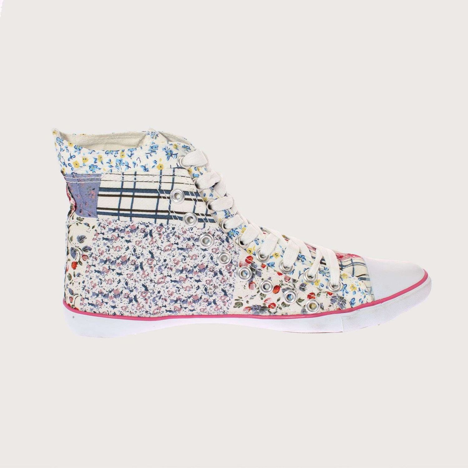 Zapatilla Lona Celeste V&iacute;a Franca Ar. 5dsco1076celesteblanco image number 3.0