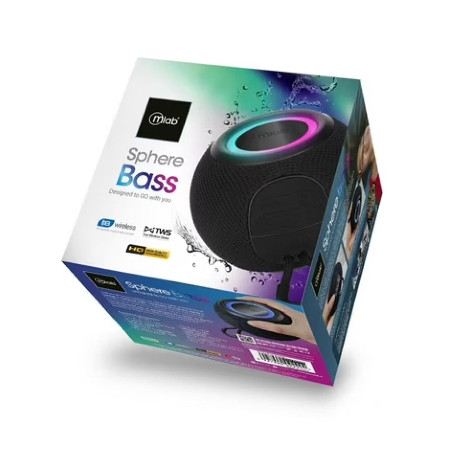 Parlante Bluetooth Tws Portatil 5w Sphere Bass 9299 Mlab image number 3.0