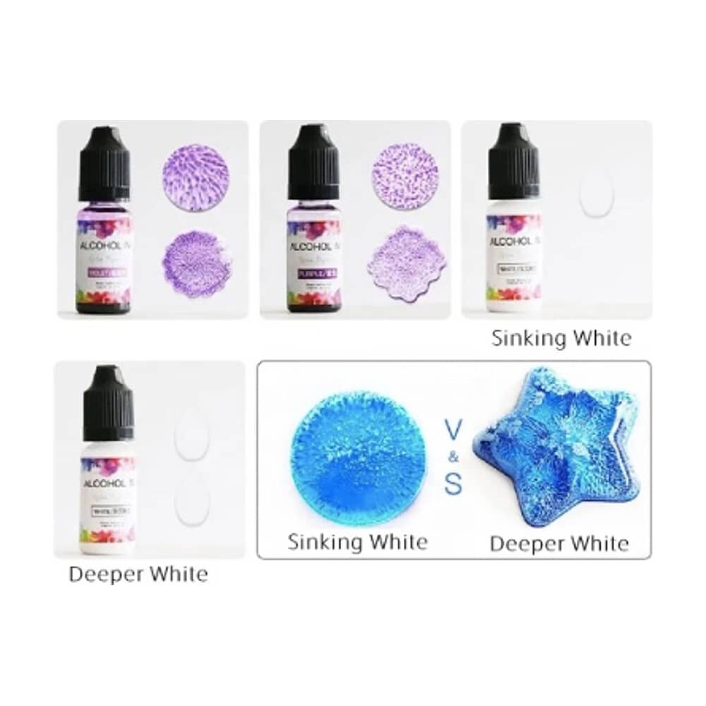 Pigmento Para Resina Epoxi | Set 24 Tintas Alcohol 3d image number 1.0