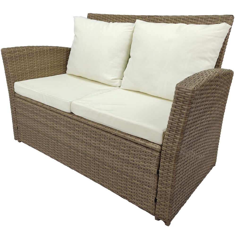 Juego Living Terraza Kanpur Caramelo 4 Personas image number 7.0