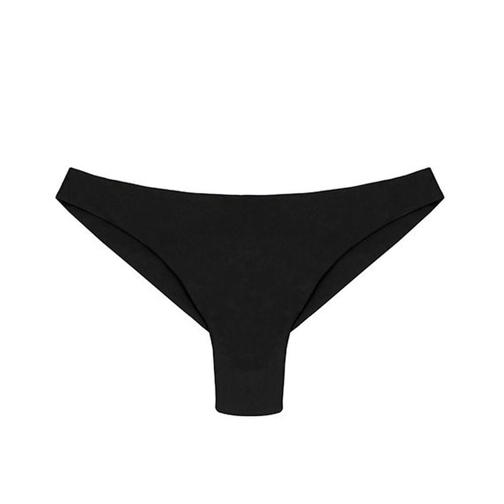 Bikini Calzón Tanga Costura Invisible Color Negro image number 2.0