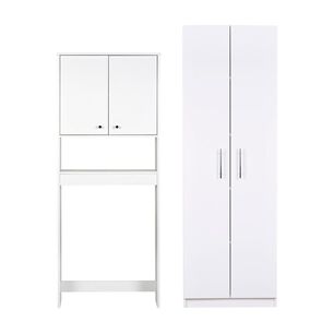 Combo Ba&ntilde;o Cic / Estante 2 Puertas + Despensero