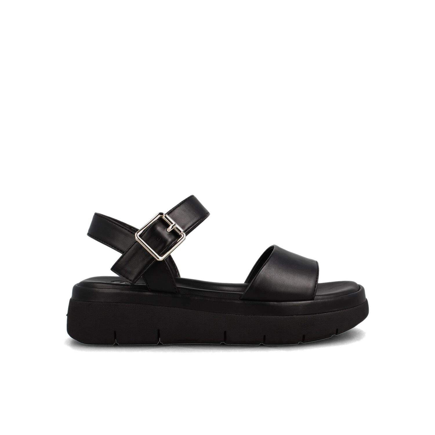 Sandalia Mujer Bata Felicia Negro image number 0.0