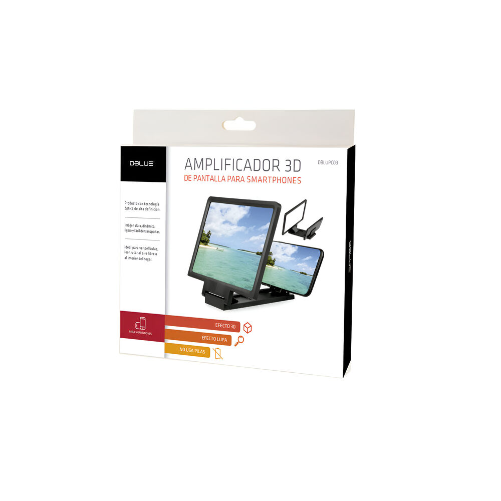 Amplificador De Pantalla Para Smartphone Hd 180x120mm Lup03 image number 5.0