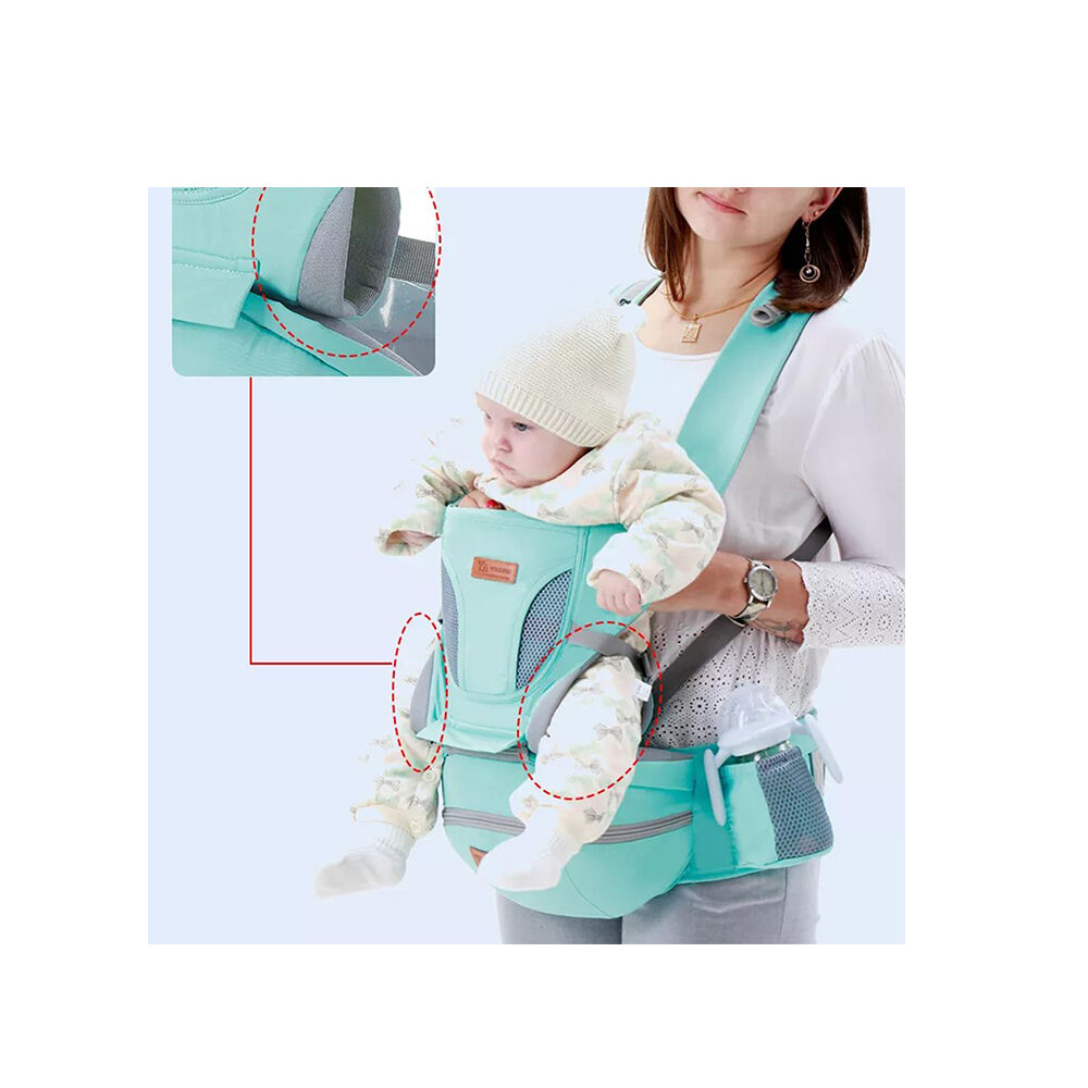 Portabebe Ergonomico Con Soporte Y Bolso image number 2.0