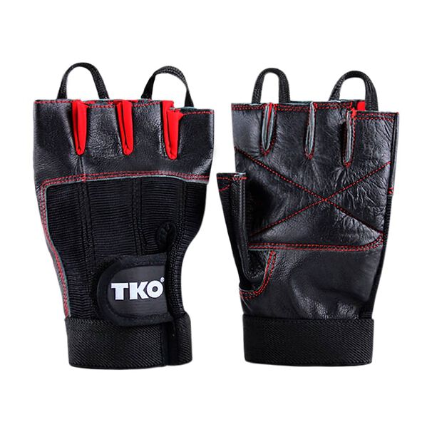 Guantes De Entrenamiento M Negro-rojo Tko