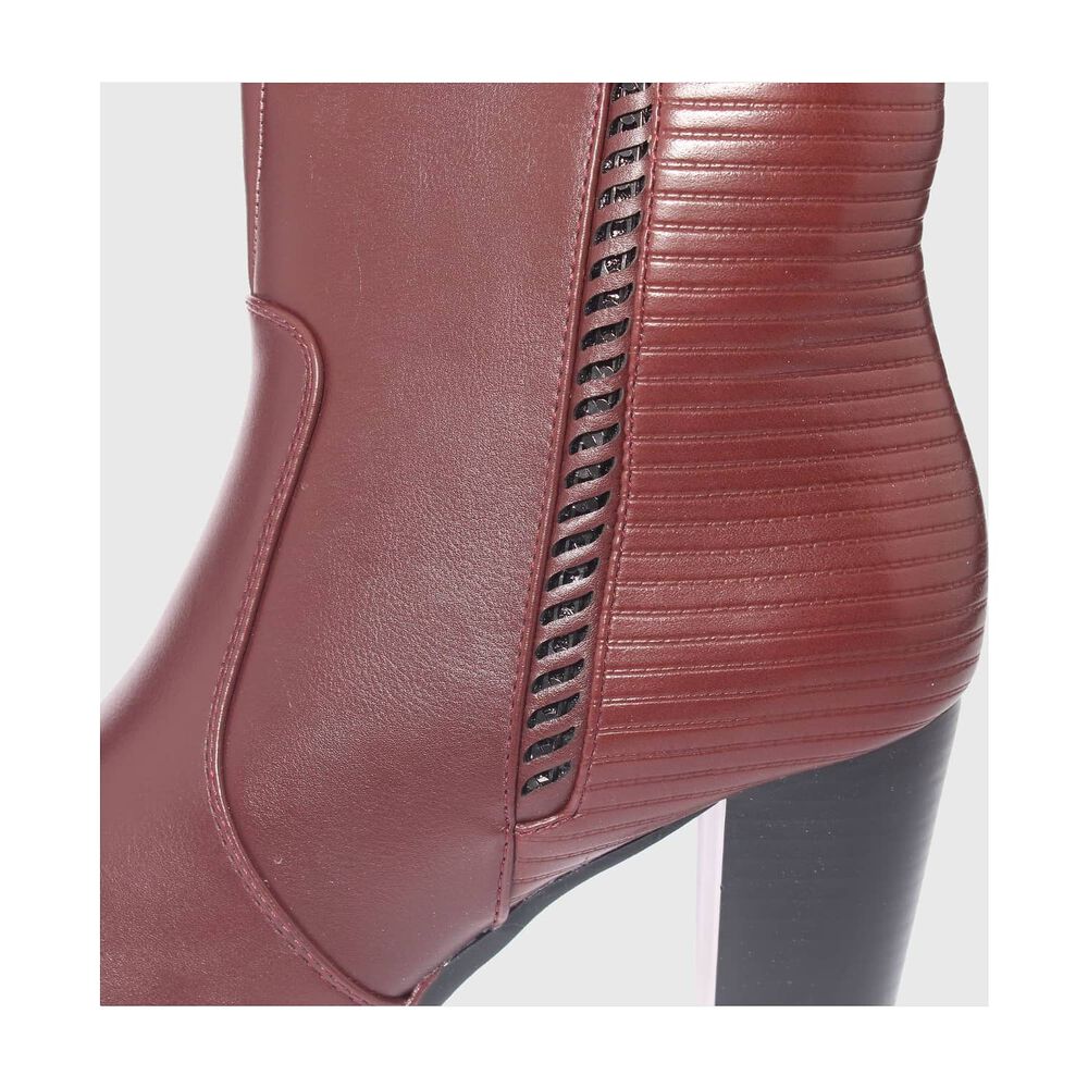 Bot&iacute;n Taco Burdeo Carbin Art. 5z1501burgundy image number 2.0