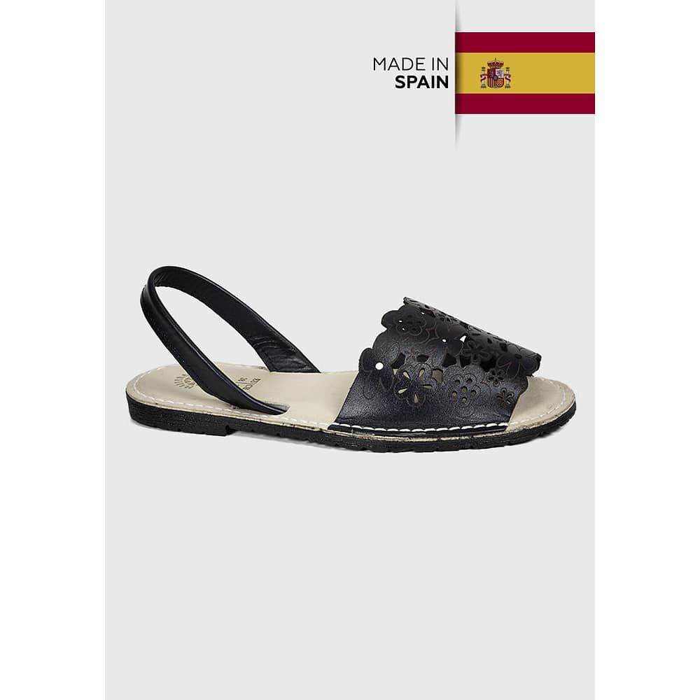 Sandalia Cuero Jeyme Azul Marino image number 1.0