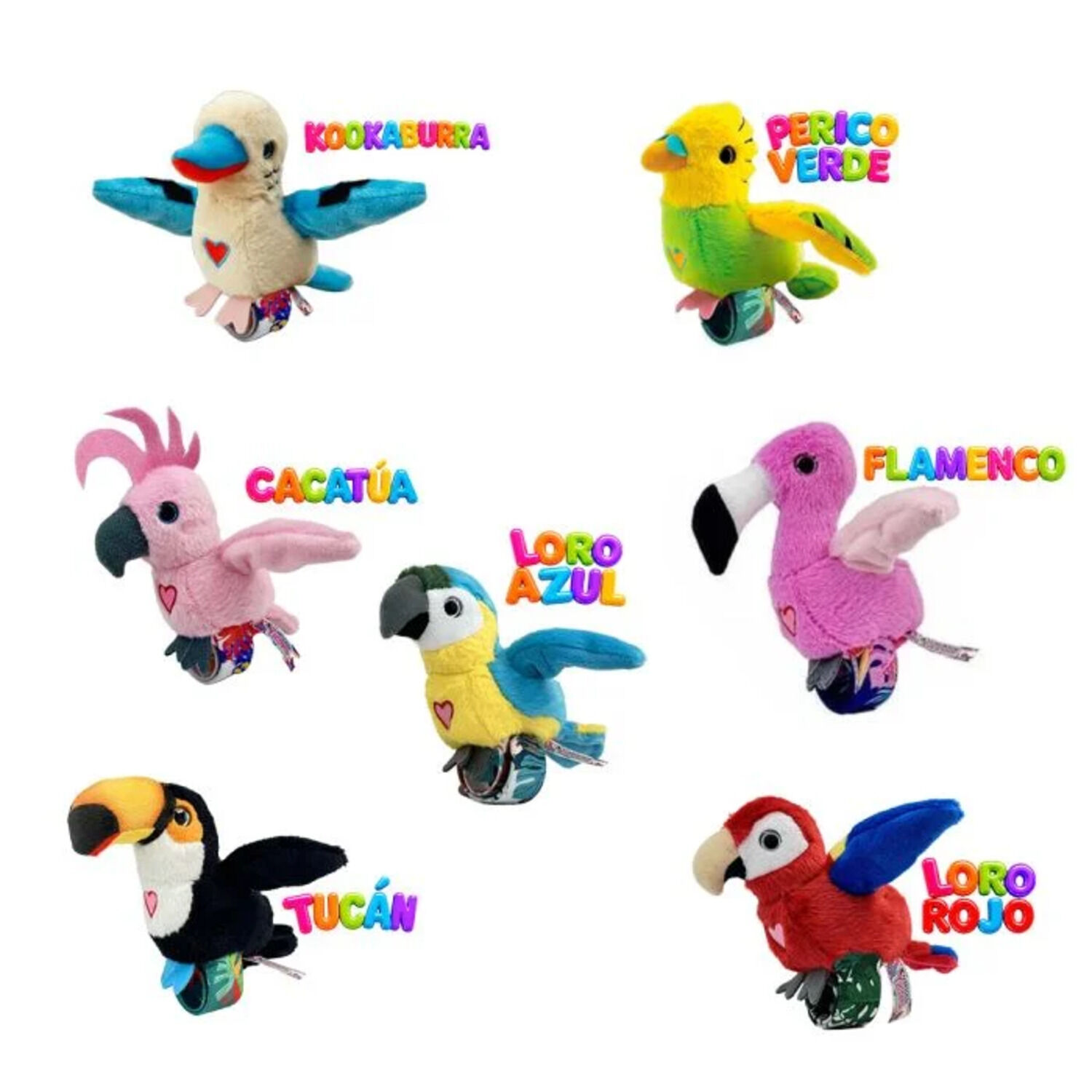 Peluche Repite Canta Aletea Happy Yappers Flamengo image number 1.0