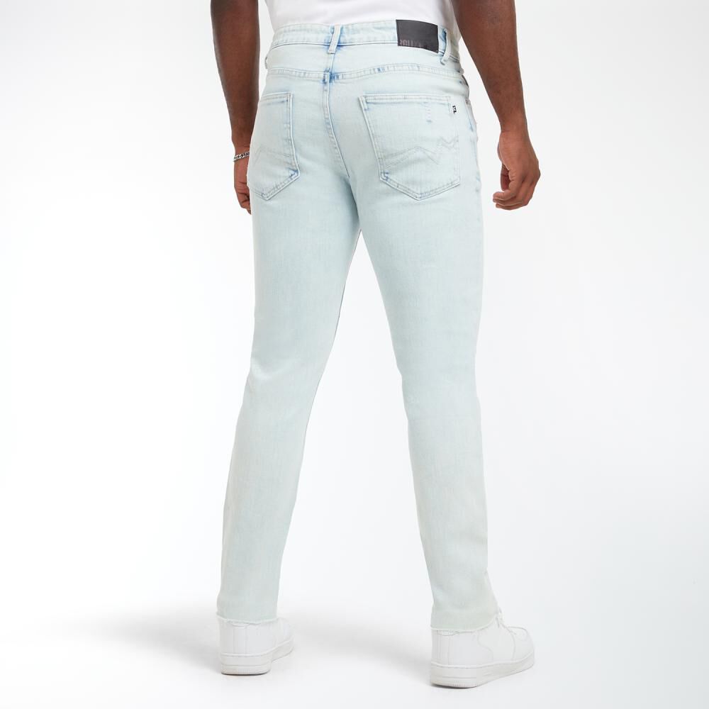 Jeans Tiro Medio Skinny Hombre Rolly Go image number 3.0