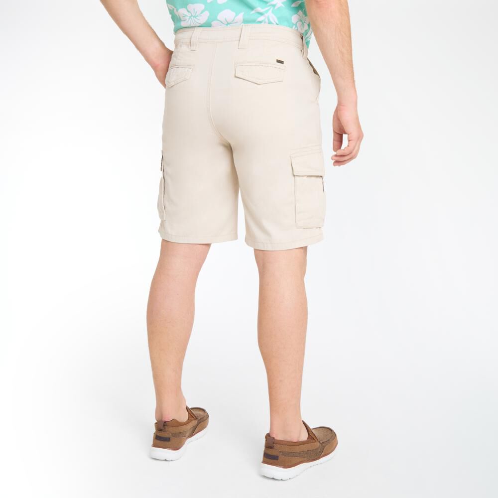 Bermuda Cargo Tiro Medio Regular Hombre Peroe image number 3.0