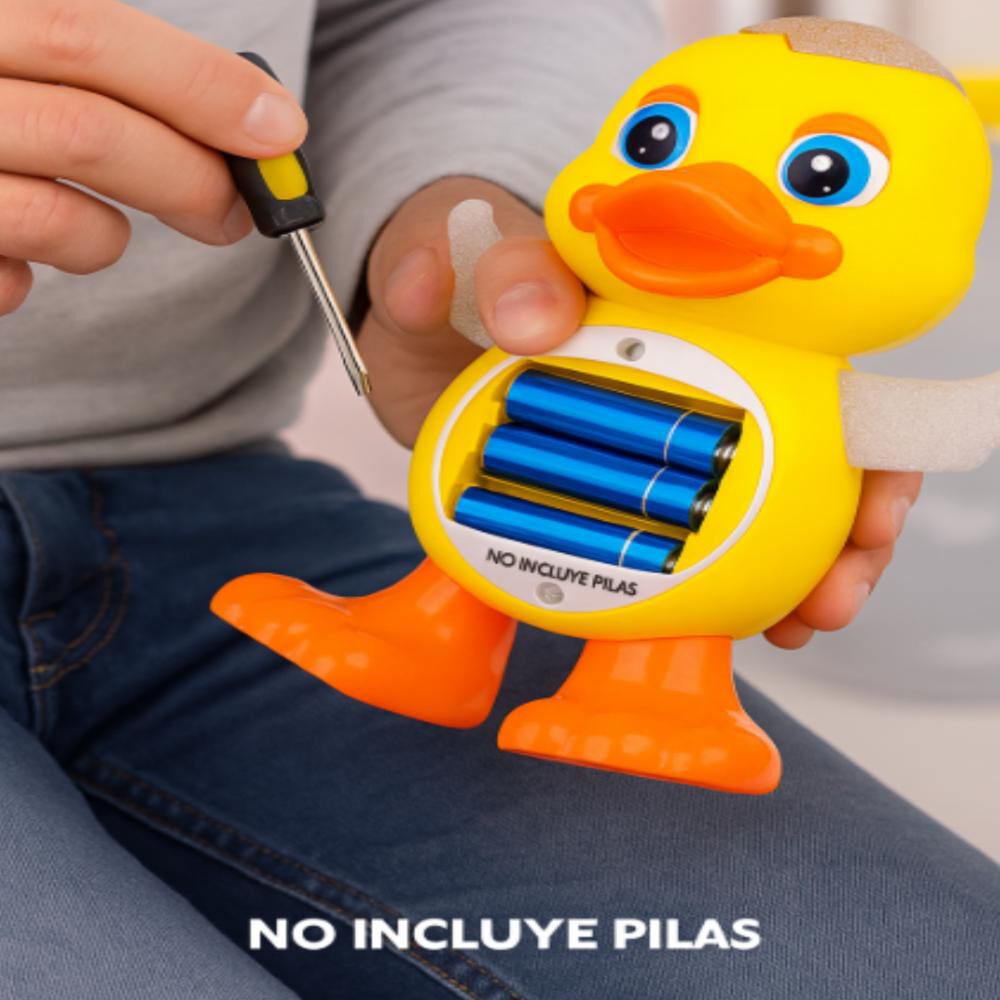 Pato Bailarín Con Luces Led Y Música Juguete Interactivo image number 9.0