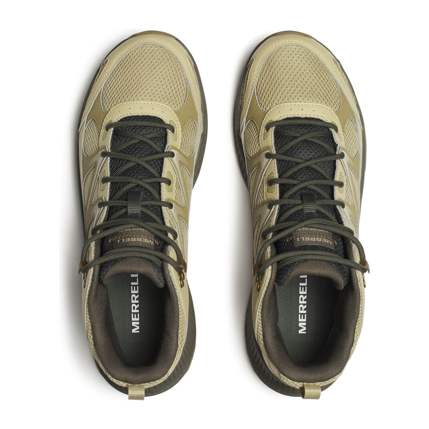 Bot&iacute;n Merrell Tempo Exp Mid Impermeable Verde Hombre image number 4.0