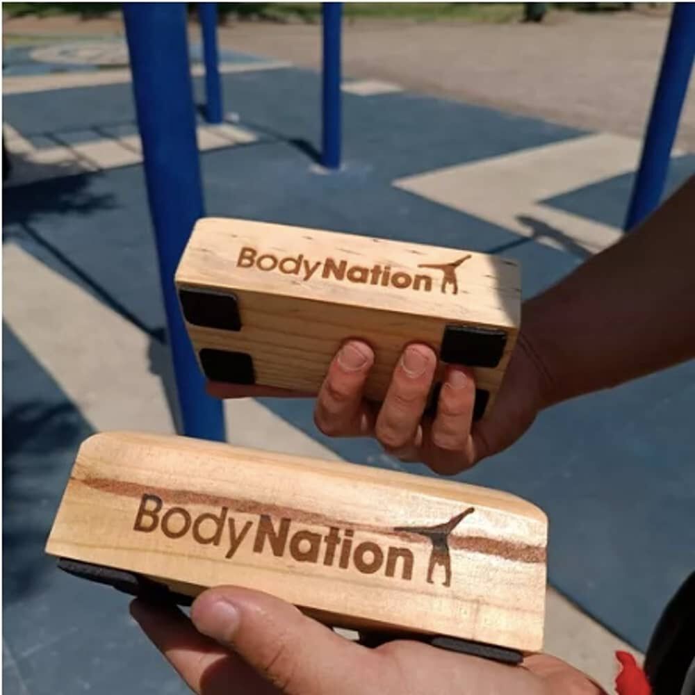 Bloques Para Handstand + Magnesio L&iacute;quido 140 Ml Calistenia image number 0.0