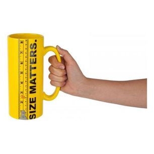 Taza Taz&oacute;n Mug Xl Gigante Size Matters El Tama&ntilde;o Importa