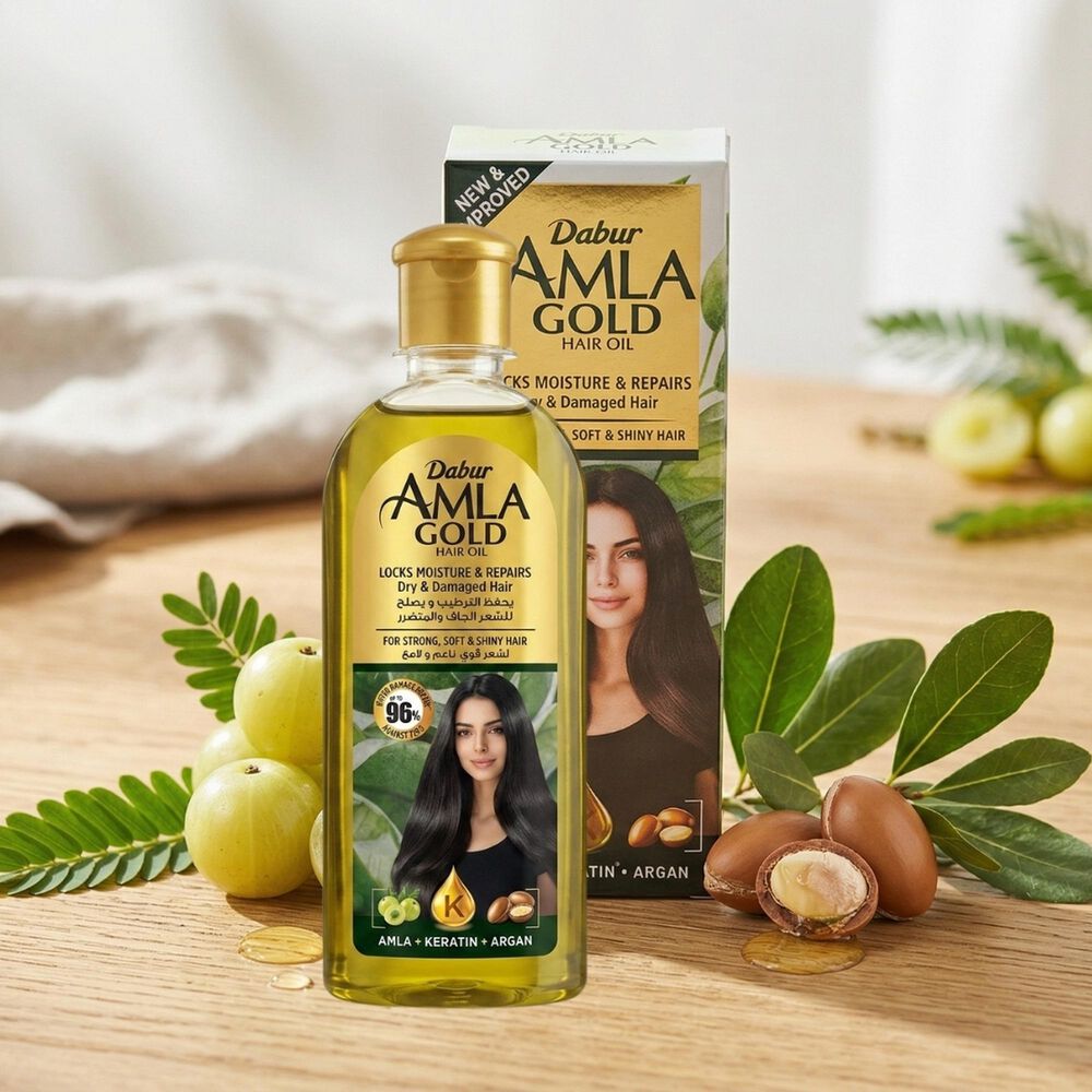 Dabur Amla Aceite Capilar Gold Hair Oil 200 Ml image number 2.0