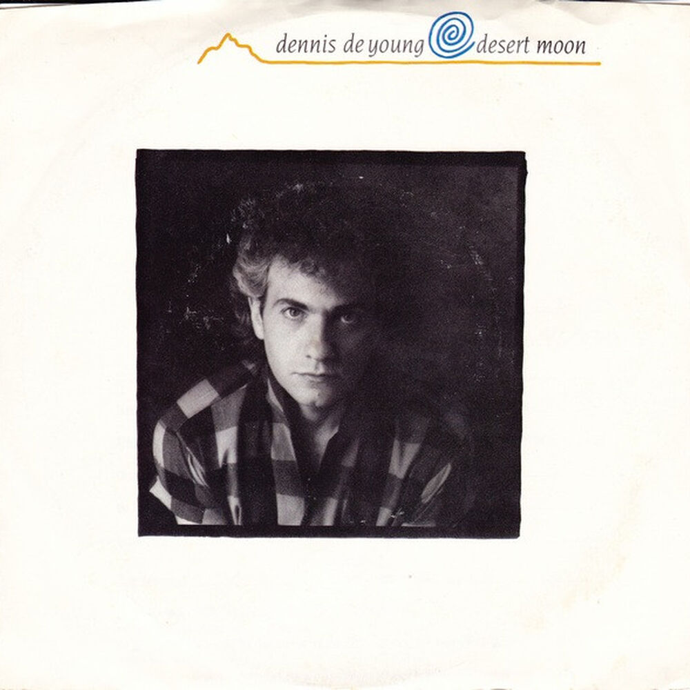 Dennis Deyoung - Desert Moon | 7" Single Vinilo Usado image number 0.0