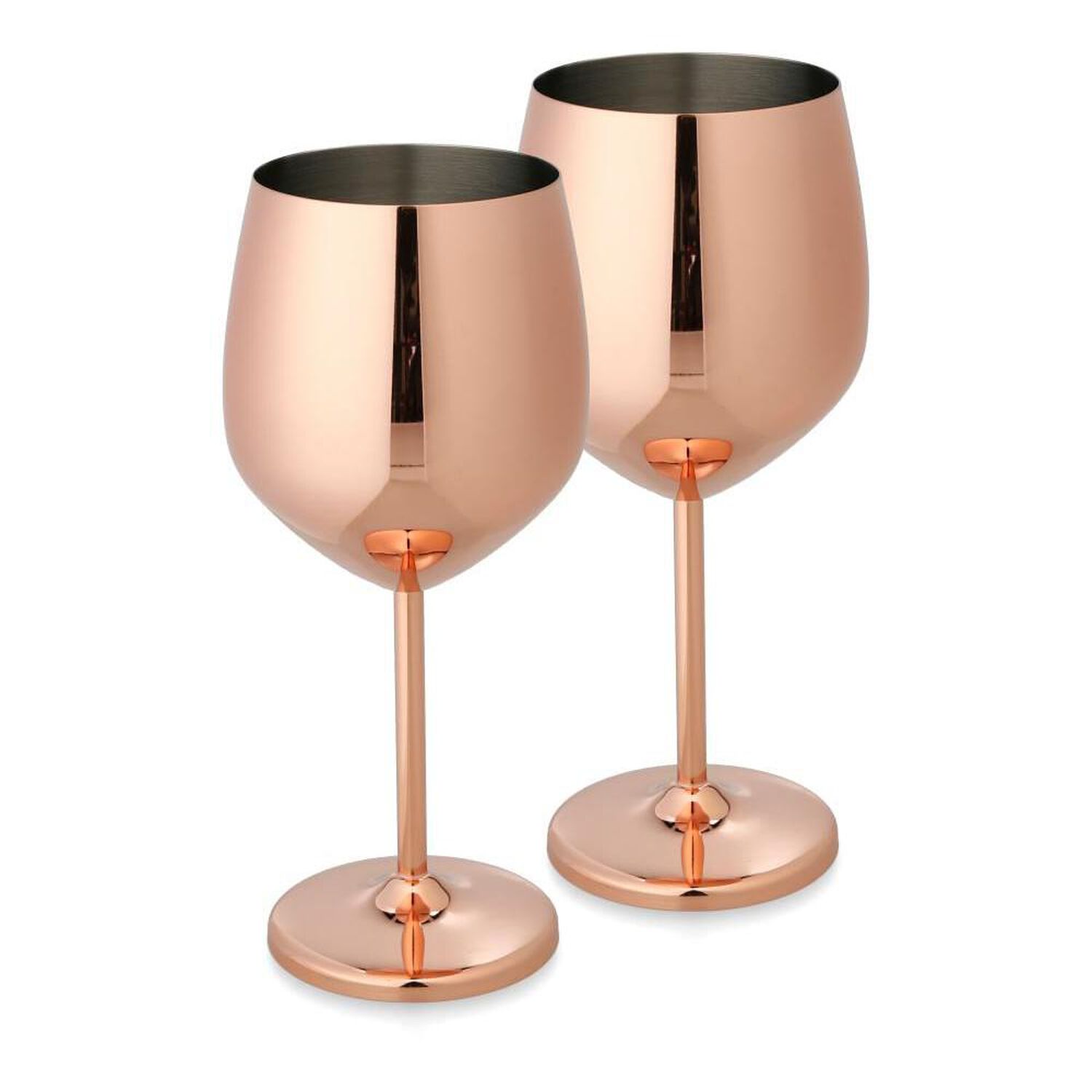 Set De Copas Azhome Cobre Os-b0030 / 2 Piezas / 500 Ml image number 0.0