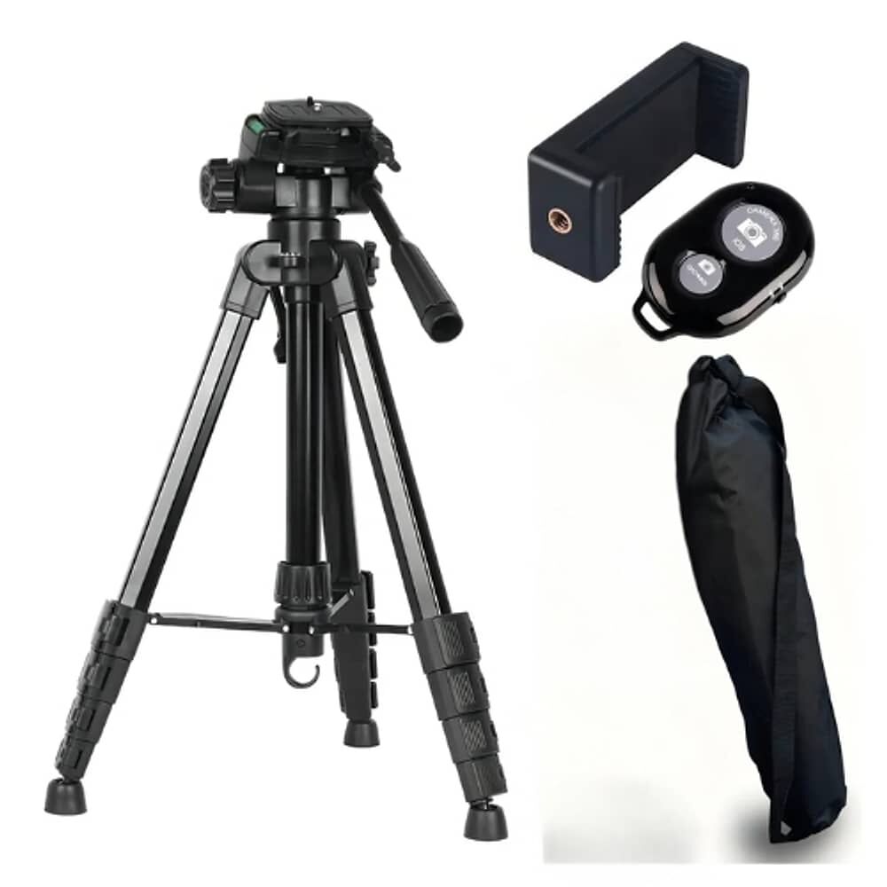 Tr&iacute;pode Estabilizador Soporte Portatil Para Camara Telefono image number 0.0