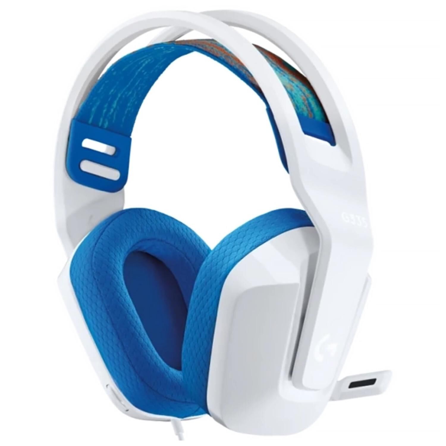 Audifono Gamer Jack 3.5 Pc Ps5 Ps4 Xbox Blanco G335 image number 1.0