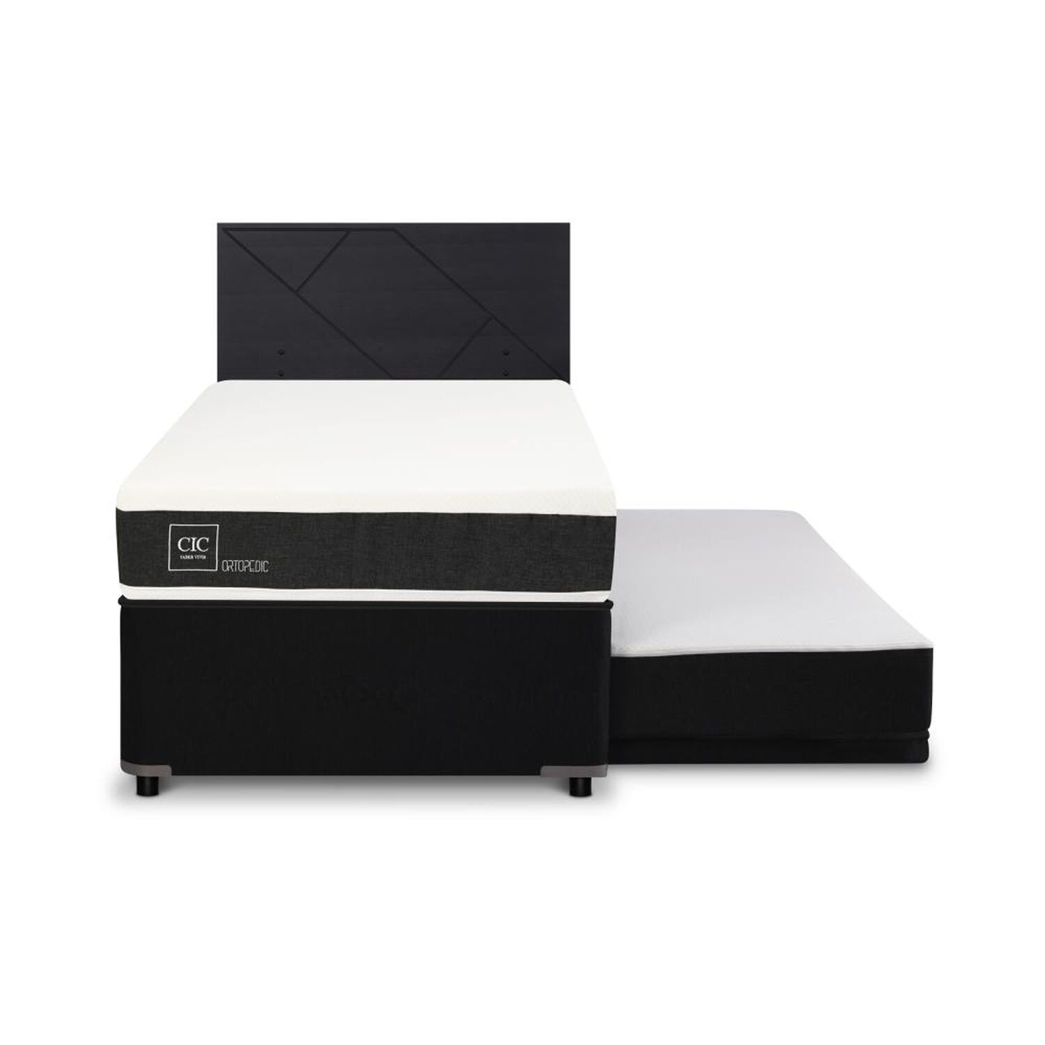Cama Nido Cic Divan / 1.5 Plazas / Base Funcional + Respaldo image number 0.0