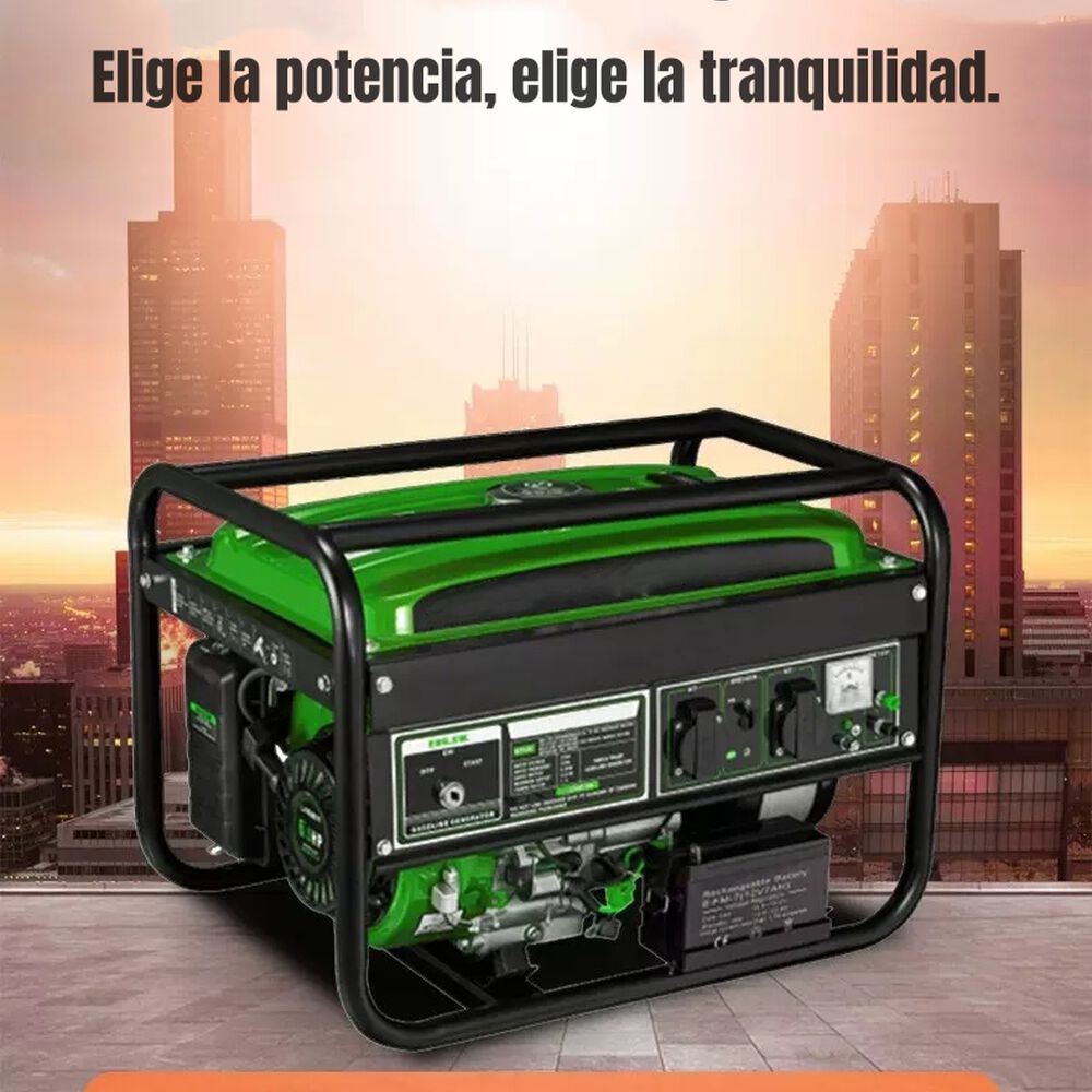 Generador Eléctrico A Gasolina Ohv 2500w Hd Rojo image number 1.0