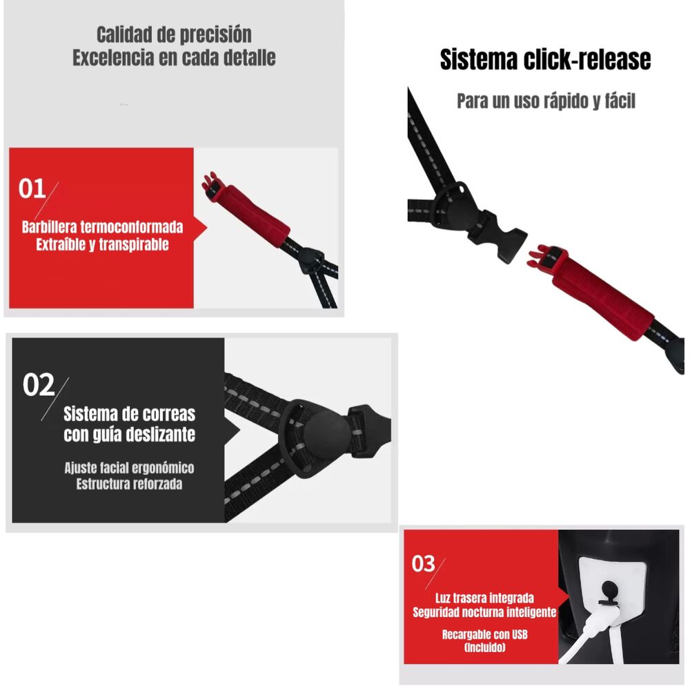 Casco Integral Infantil Bici 2 En 1 Slight Negro Lubabycas image number 4.0