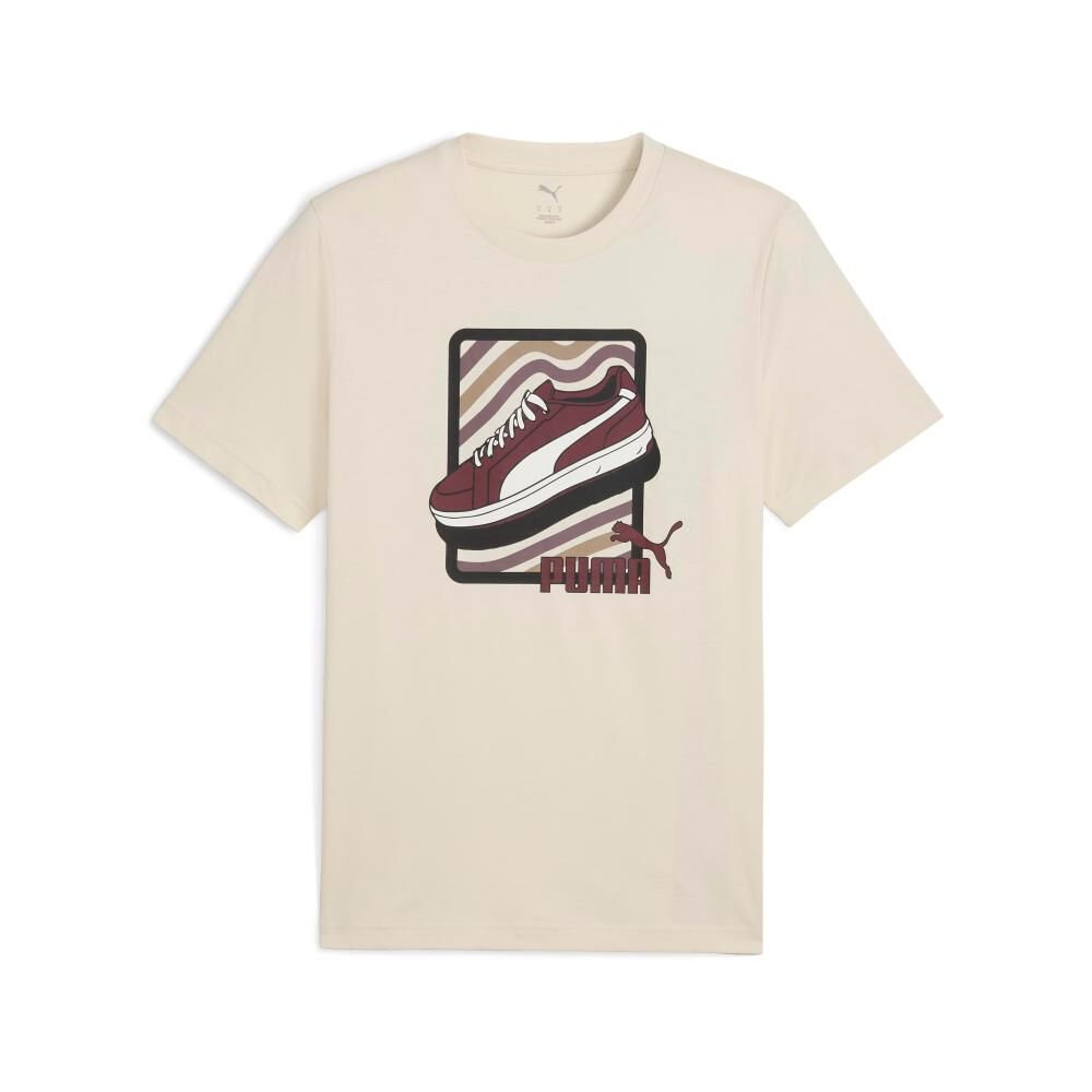 Polera Deportiva Hombre Puma Graphic Sneaker Tee image number 0.0