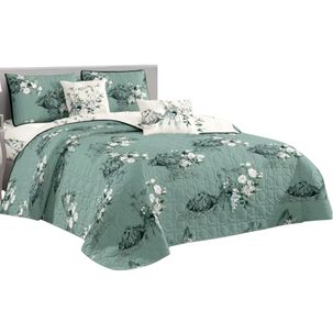 Cobertor Quilt De Verano Cubrecama King Colcha 250x270cm Gs