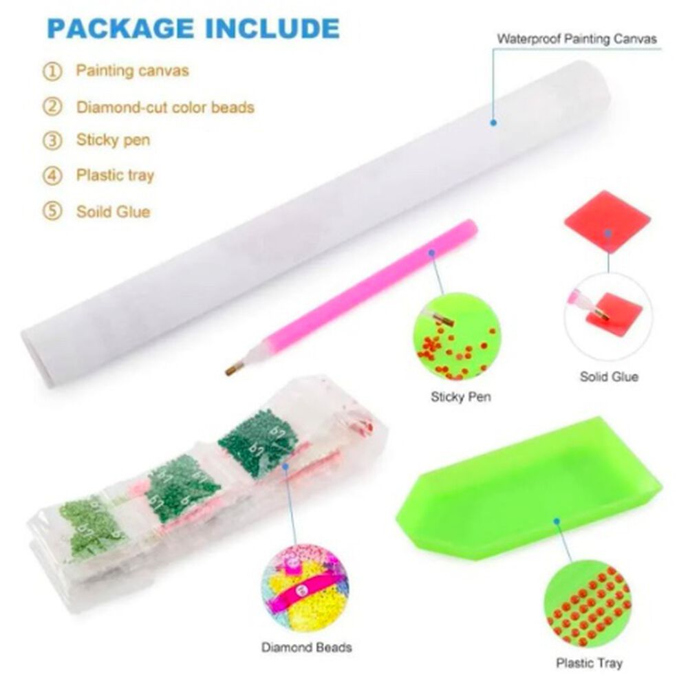 Bordado Pintura Diamante - 40x30cm image number 3.0