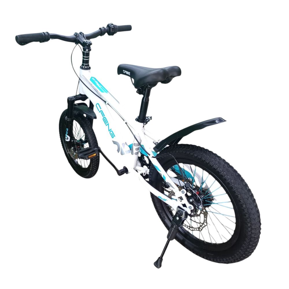 Bicicleta Aro 16 Cfbike Cfeng Blanco Verde image number 2.0