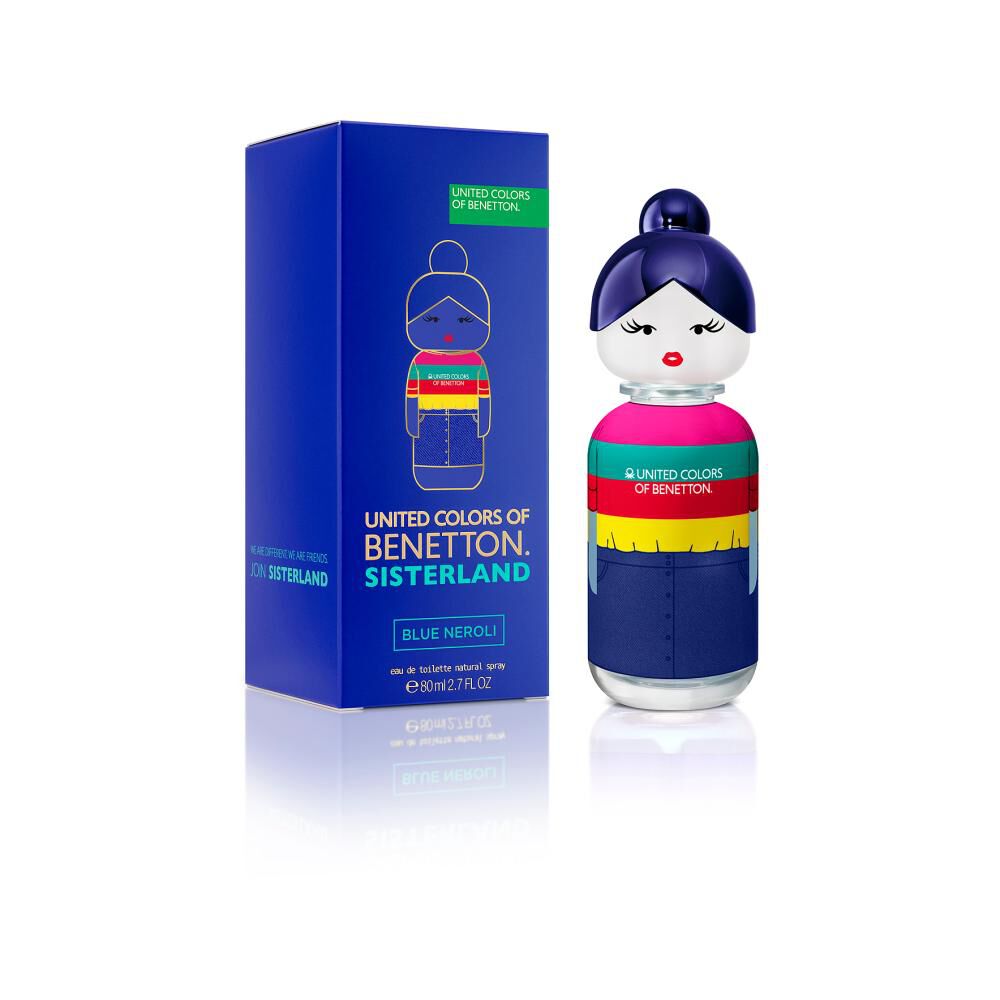 Perfume mujer Sisterland Blue Neroli Benetton / 80 Ml / Eau De Toilette image number 1.0