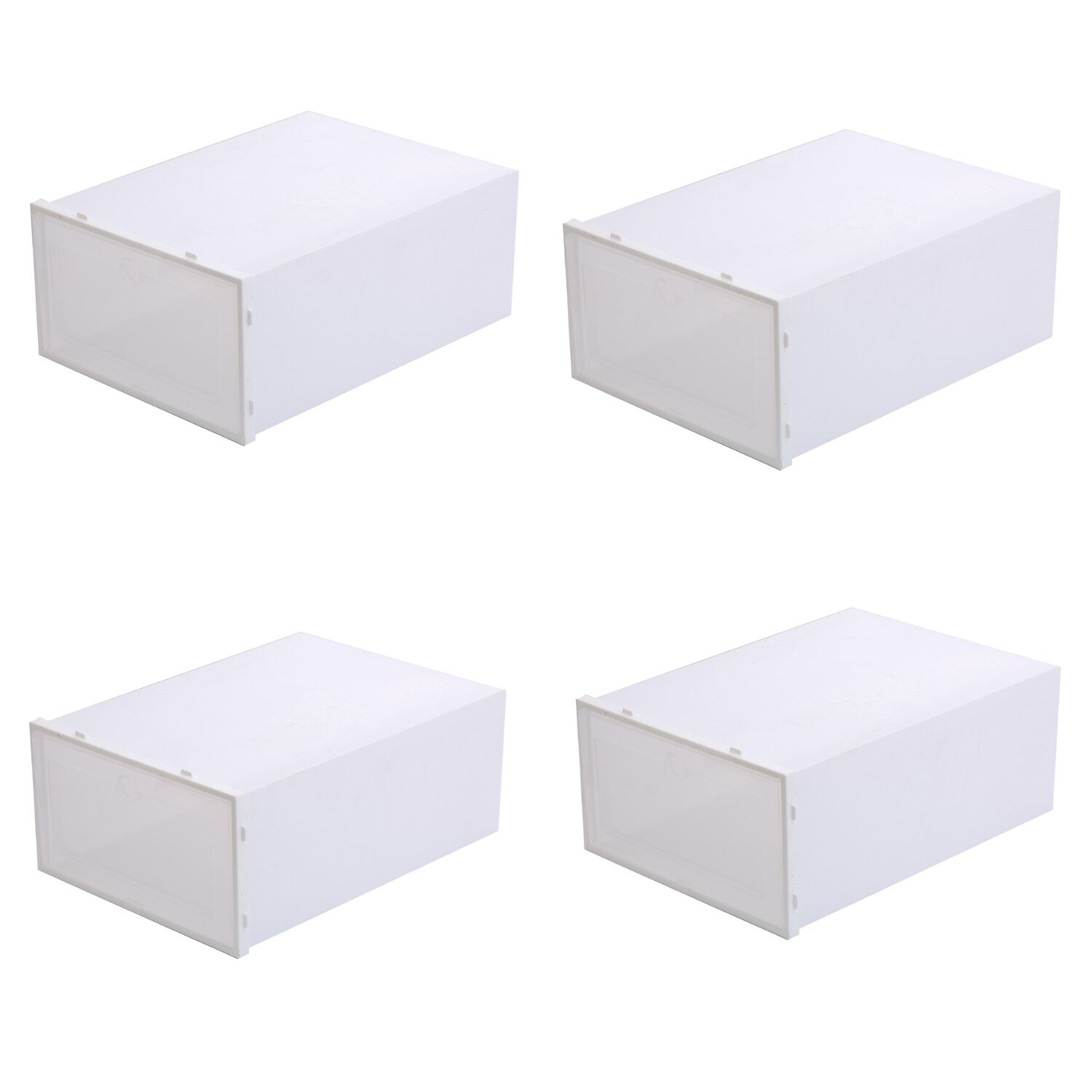 Set 4 Cajas Organizadoras De Zapatos image number 0.0