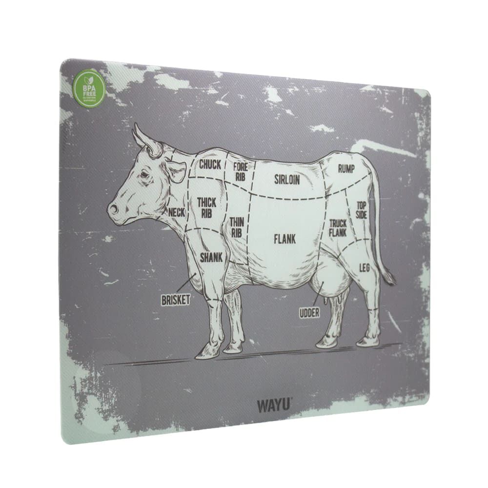 Individual Mesa Cocina 40x30cm Cortes Grey Mantel Wayu image number 2.0